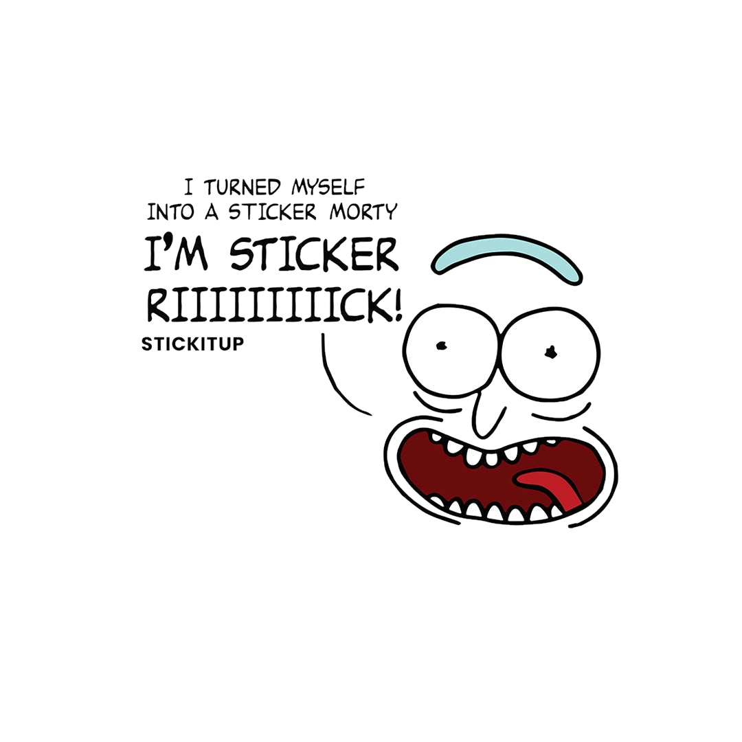 I'm Sticker Rick! Sticker